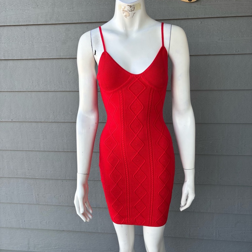 Hera Collection Red Midi Dress